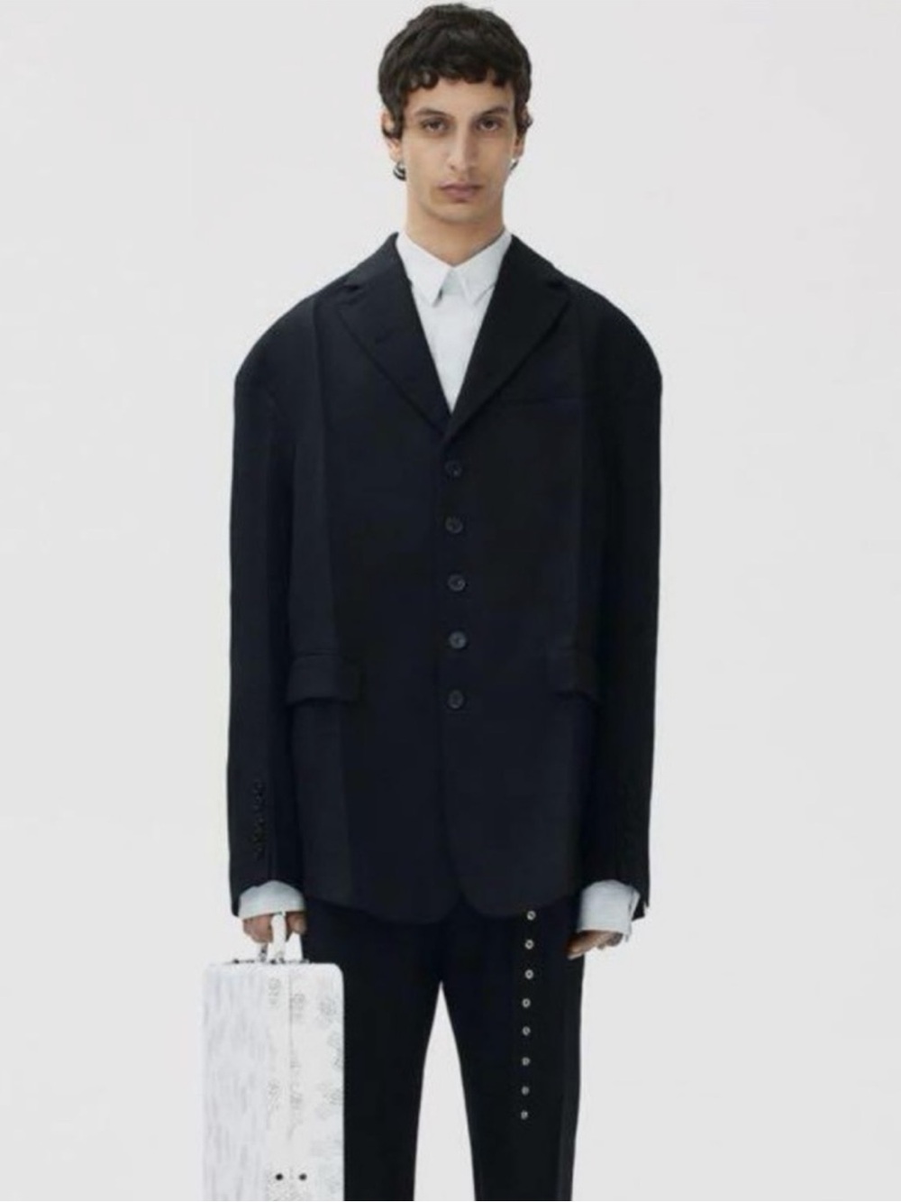 NWT H&M x Rokh Button-detail Wool Blazer